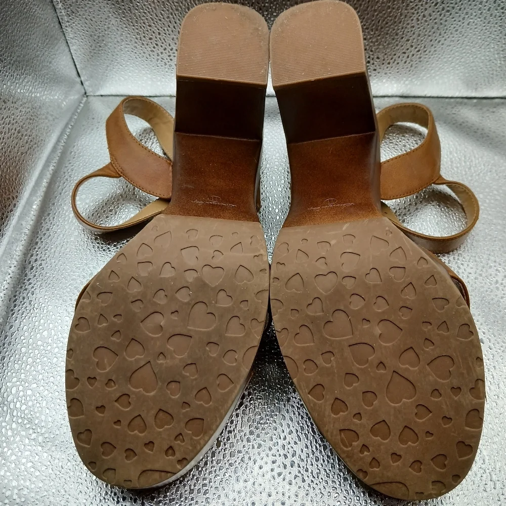 American Rag Brown Heeled Sandals Women's Size 11